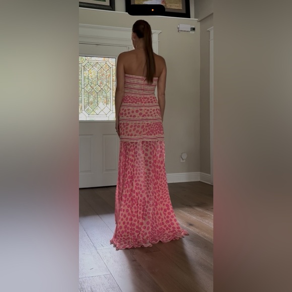 Patbo Polka dot dress. Straps have been removed to make it a strapless dress. - Picture 12 of 12